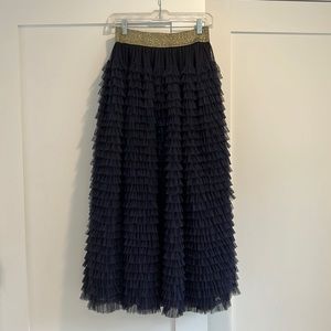 Boden Navy Skirt Size 2